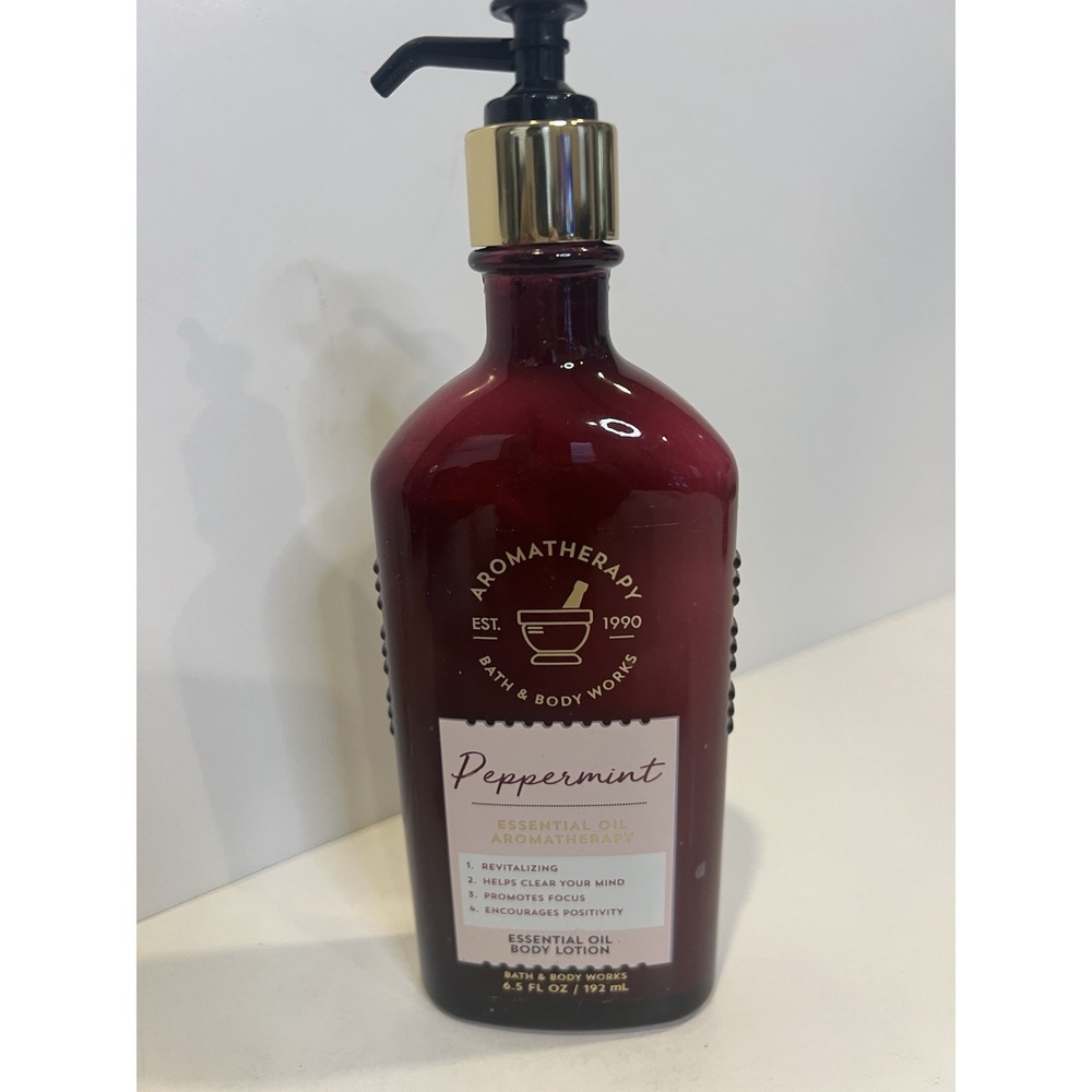 Bath‎ And Body Works Peppermint Aromatherapy Body Lotion